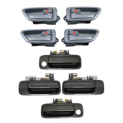 97-01 Pour Toyota Camry 4 Gris Intérieur / 930 Extérieur Porte Poignée Set DH75