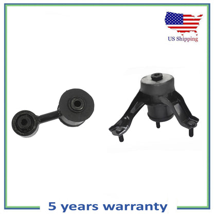 2PCS Japan Built Rear Torque Strut & Trans Mount For 2002-2006 Toyota Camry 2.4L