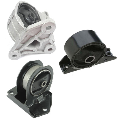 3PCS Motore & Trans Montante Per 1995-2000 Dodge Avenger 2.5L 5240 4604 4600