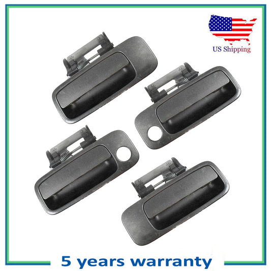 Set 4PCS Outside Door Handle For 2000-2004 Toyota Avalon 1E3 Phantom Gray Pearl