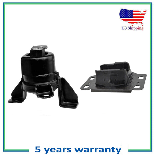Set 2PCS Front Engine Motor & Trans Upper Mount For 2013-2017 Ford Fusion 2.5L
