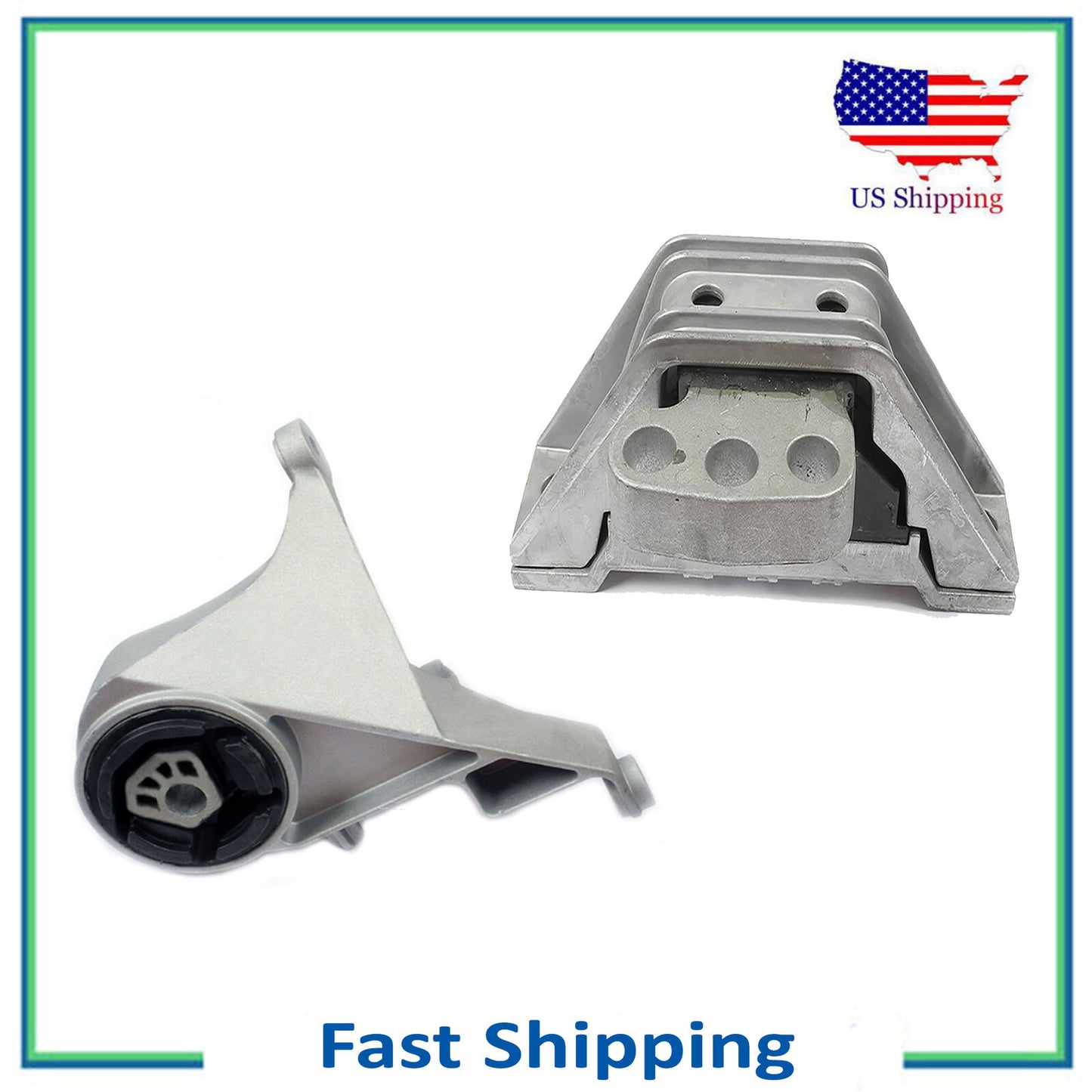 2PCS Motor & Trans Montaje Para 2006-2009 Chevrolet Equinox Pontiac Torrent 3.4L