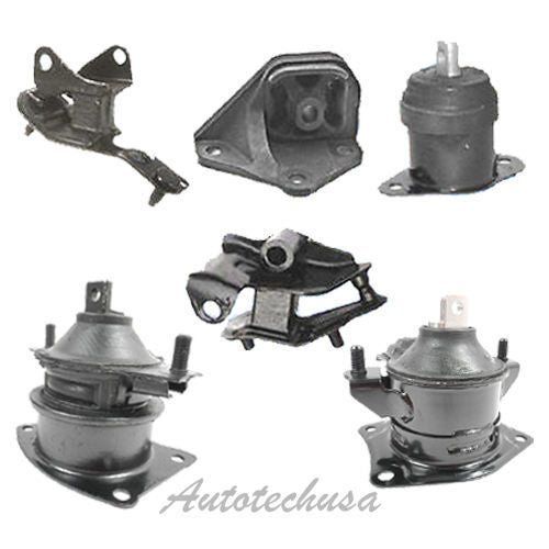 M060 Motor & Trans Mount For 2003-2007 Honda Accord 2.4L Set 6PCS for Auto Trans