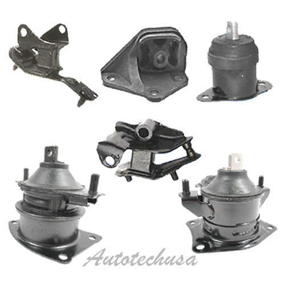 M060 Motor & Trans Mount For 2003-2007 Honda Accord 2.4L Set 6PCS for Auto Trans