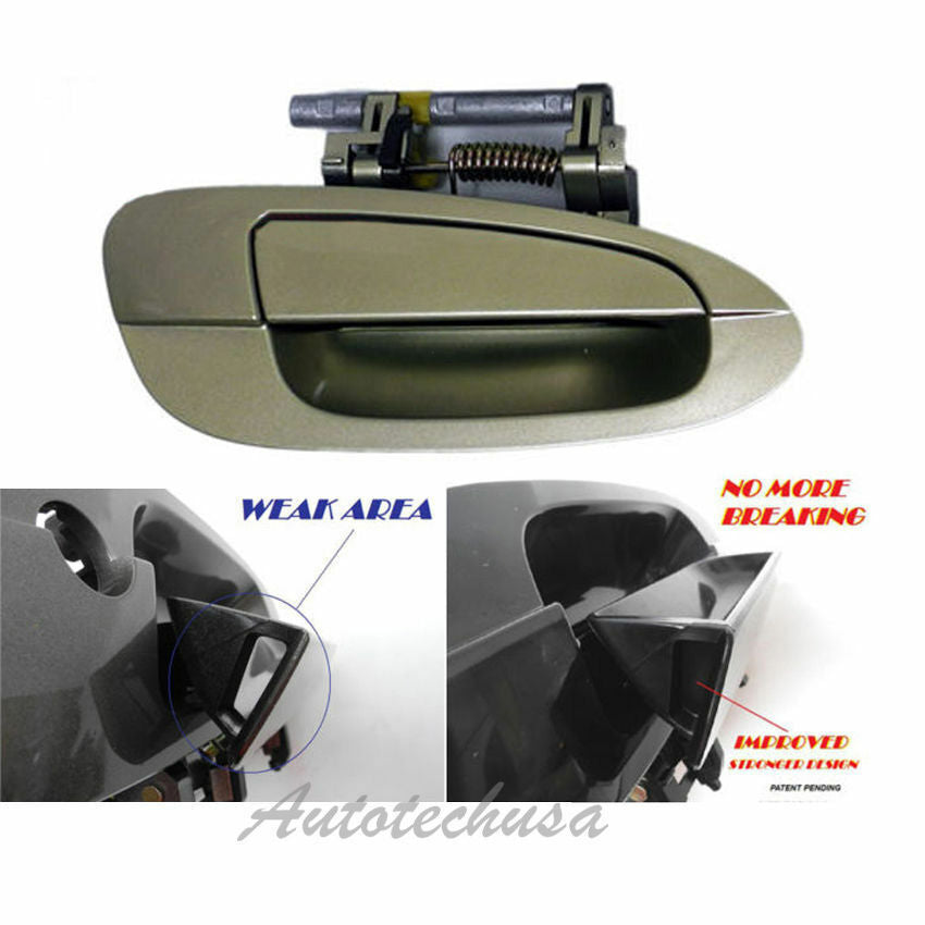 NoMoreBreaking For Nissan Altima Outside Door Handle B3770 FR Champagne Gold EY1