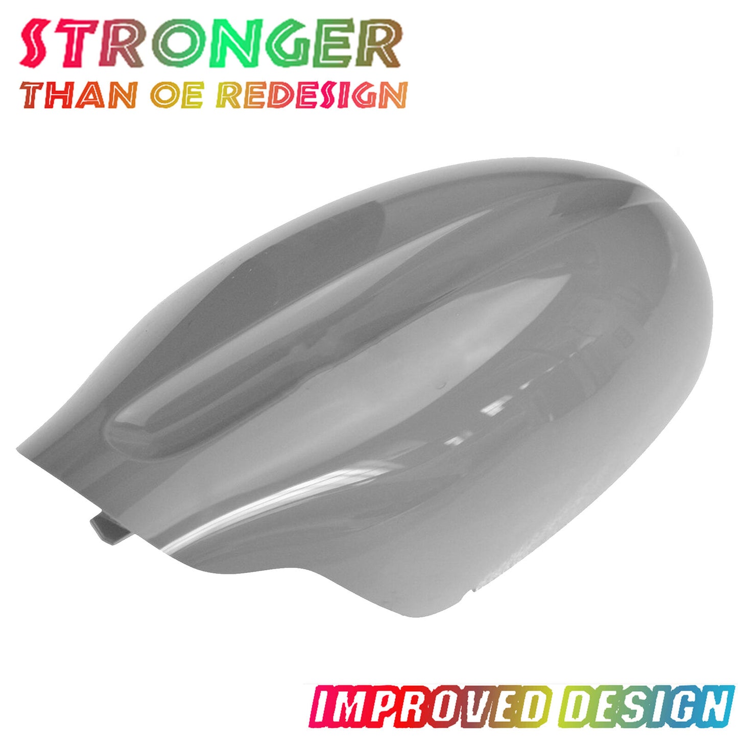 Mirror Cap Cover For 02-06 Nissan Altima Non Painted Gray Left Driver Side B736