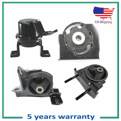 4PCS Motor & Auto Trans Montaje Para 01 02 03 Toyota RAV4 2.0L 7271 7246 62010