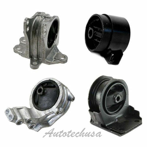 Trans Motor & Trans Mount For 94-98 Mitsubishi Galant ES 2.4 Auto Set 4 PCS