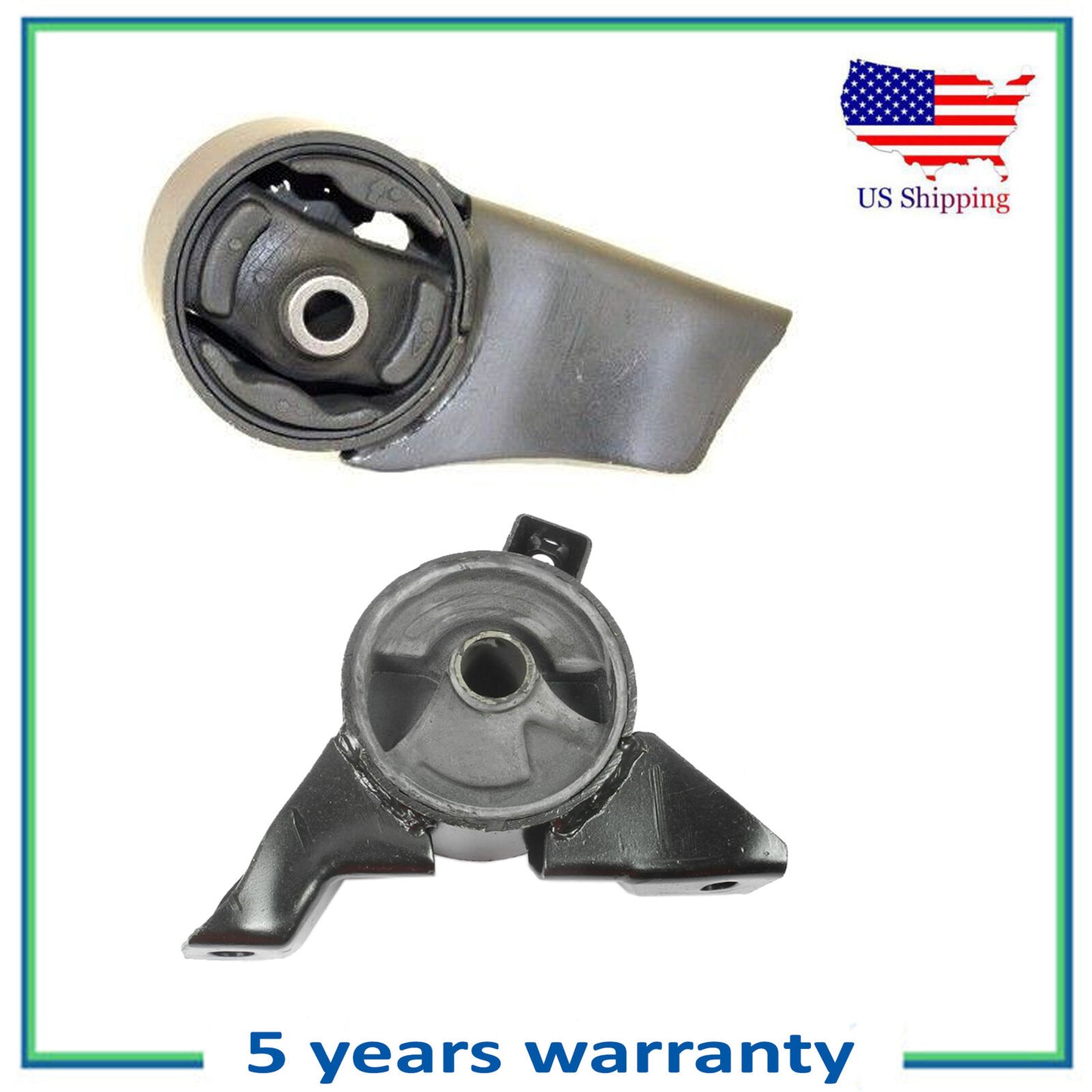 4401 6446 Engine Motor Mount For 2000 2002 Mazda 626 ES Sedan 2.0L