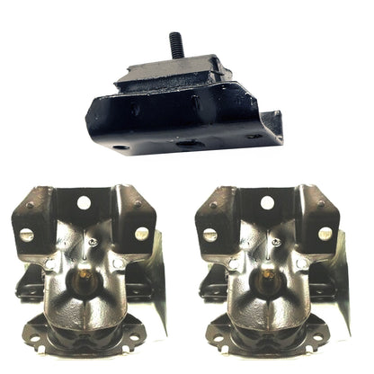 Set 3PCS New Engine Motor & Transmission Mount For 07 Chevrolet RWD GMC 4WD 4.3L