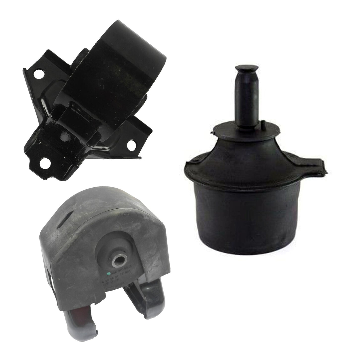 7162 7151 7168 Engine Motor Mount SET 3PCS NEW For 06-08 Hyundai Sonata 2.4L