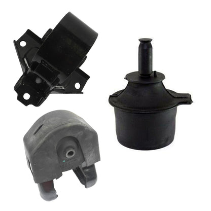 7162 7151 7168 Engine Motor Mount SET 3PCS NEW For 06-08 Hyundai Sonata 2.4L