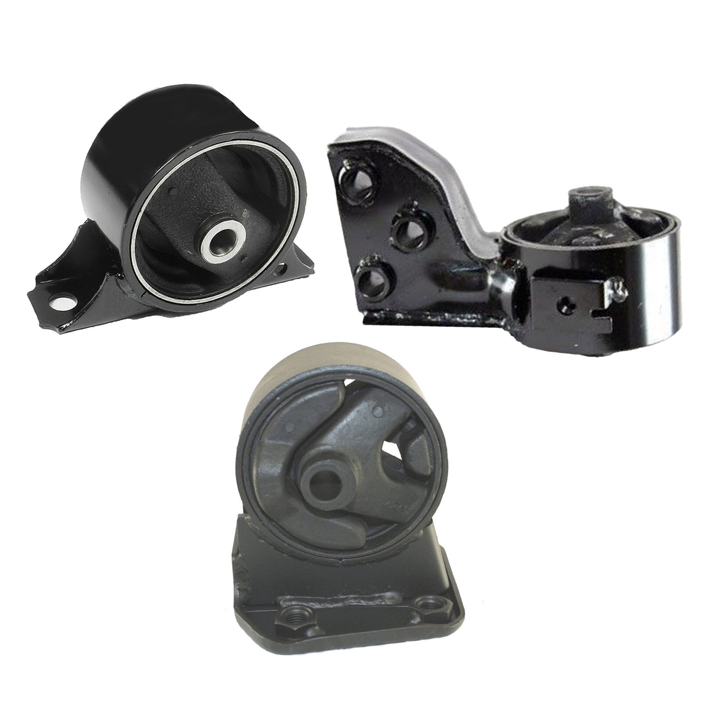 3PCS Motor & Trans Mount For 1995-1996 Mitsubishi Mirage 1.5L 6607 6669 6612