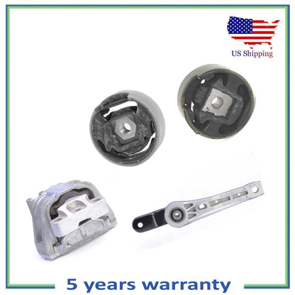 4 PCS Engine Motor & Torque Strut Mount For 12-14 16-18 Volkswagen Passat 3.6L