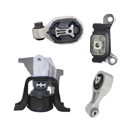 Set of 4PCS Engine Motor & Transmission Mount New For 2013 Nissan Sentra 1.8L L4