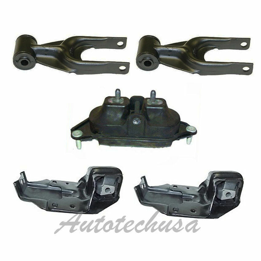 M660 2866*2 2901*2 2906 00-05 For Chevrolet Impala 3.4L Engine Motor Mount Set 5