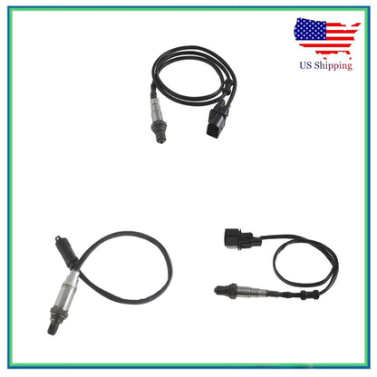 3Pcs Tout Neuf Oxygène Capteur Pour 2004-2005 BMW 645Ci Base 4.4L