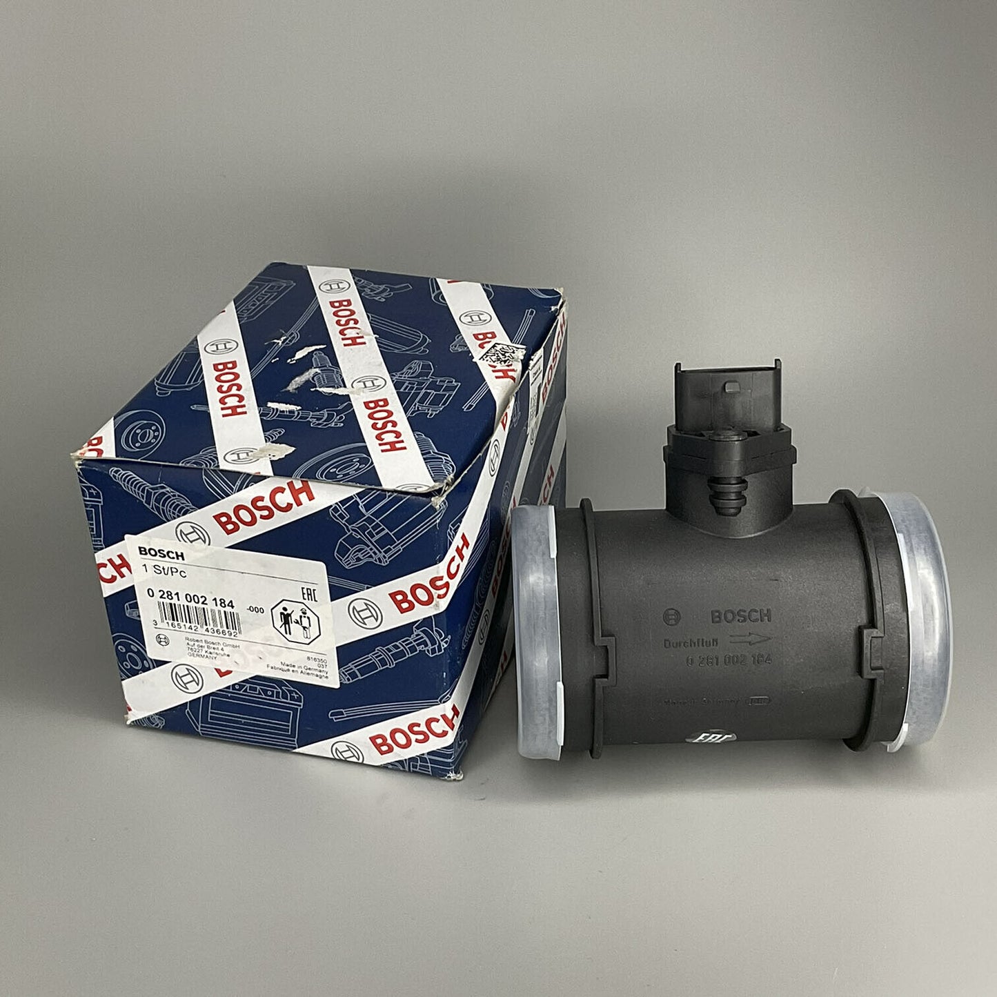 Bosch Mass Air Flow Sensor For 99-03 Cadillac Saturn 0281002184 90528435