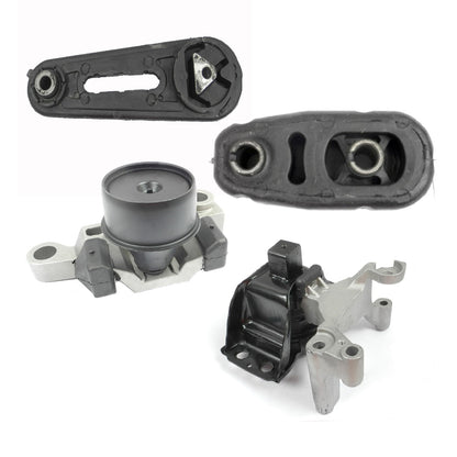 Per 07-11 Nissan Sentra 2.0 Motore Trans Montante Set 4 MK4318 MK4346 MK4348