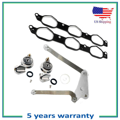 Air Intake Manifold Repair Kit w/Arms For Mercedes C ML R Metal Flap RK5069M