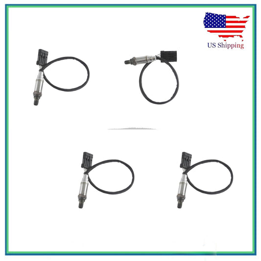4 Pcs Oxygen Sensor For 2000-2002 Pontiac Firebird Trans Am 5.7L