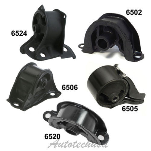 Moteur & Trans Montage Pour Honda Civic Ex M/T 1.6L M1063 6502 6505 6506 6520
