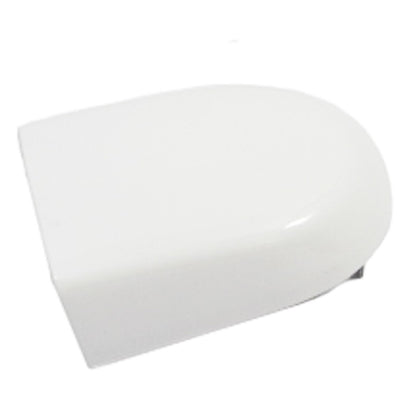 QM1 Cloud White Outside Door Handle Cover Escutcheon For 2007-2012 Nissan Versa