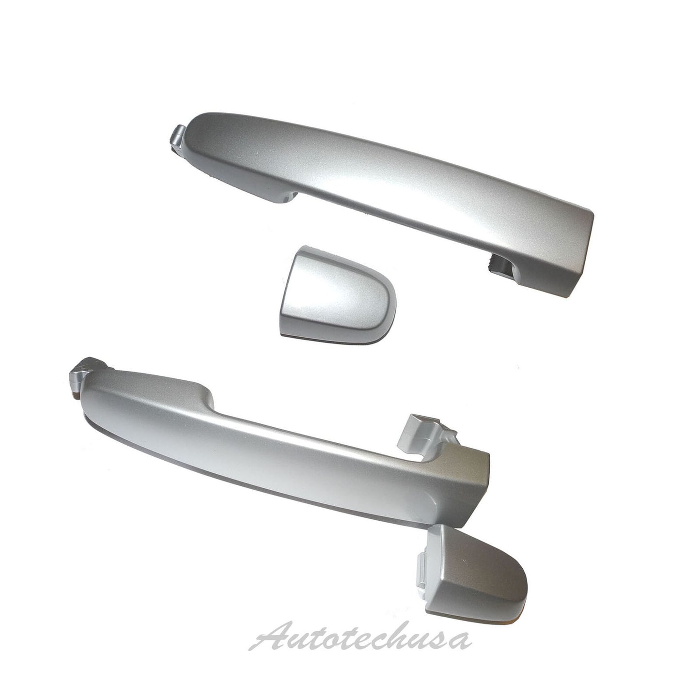 Rear Outer Door Handle For 02-06 TOYOTA Camry Alpine Silver Metallic 199 DS523