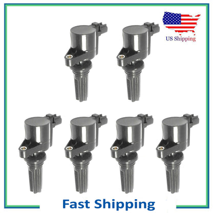 2000-2005 For Lincoln LS Jaguar S-Type 3.0L V6 Ignition Coil Set 6 IC34 B262 6