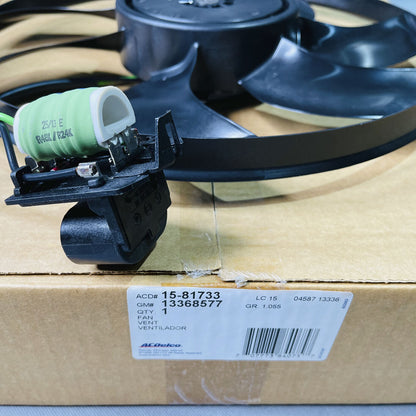 ACDelco GENUINE Engine Cooling Fan NEW For Chevrolet Cruze Limited 13368577