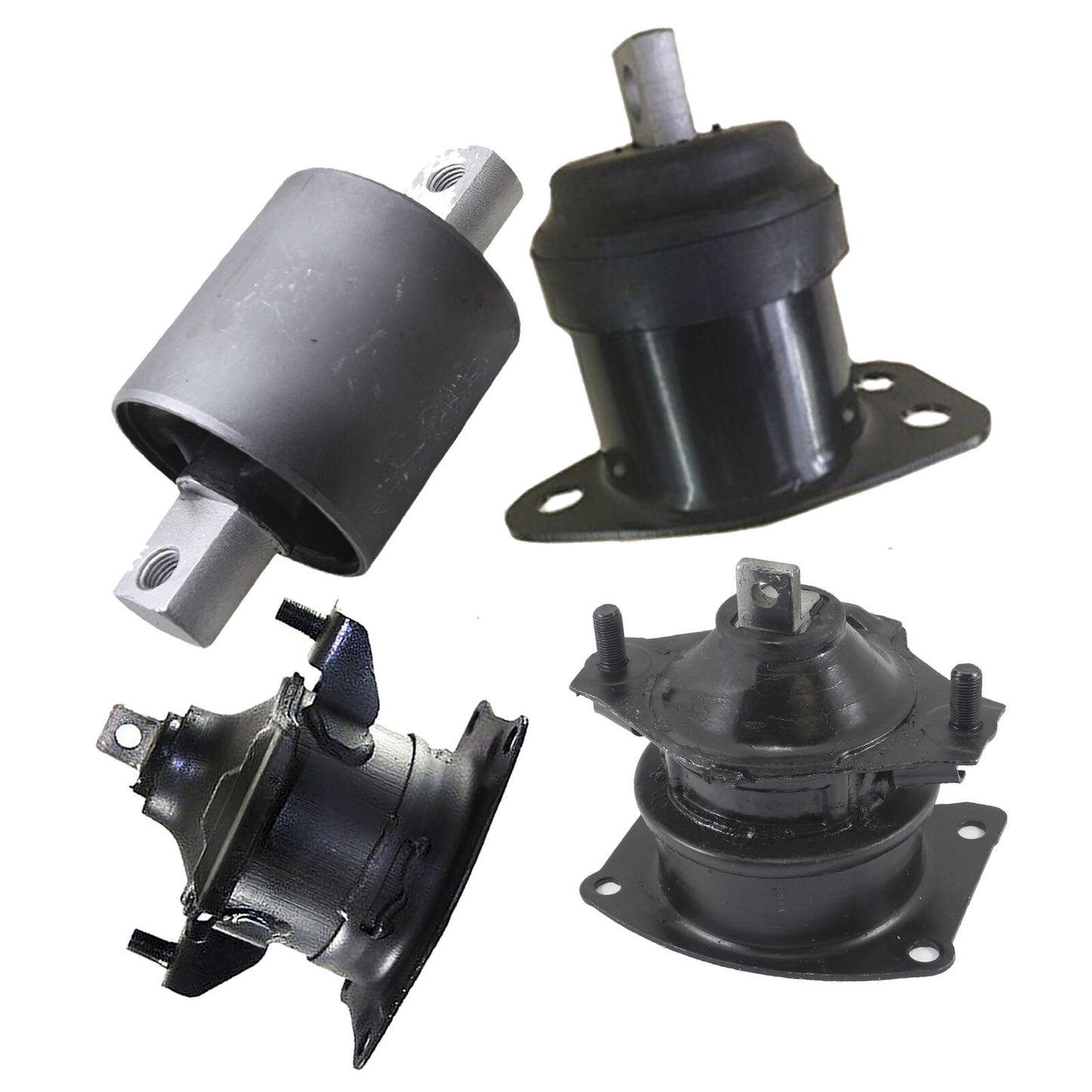 Set 4PCS Engine Motor Mount & Transmission Bushing For 2005-2008 Acura RL 3.5L