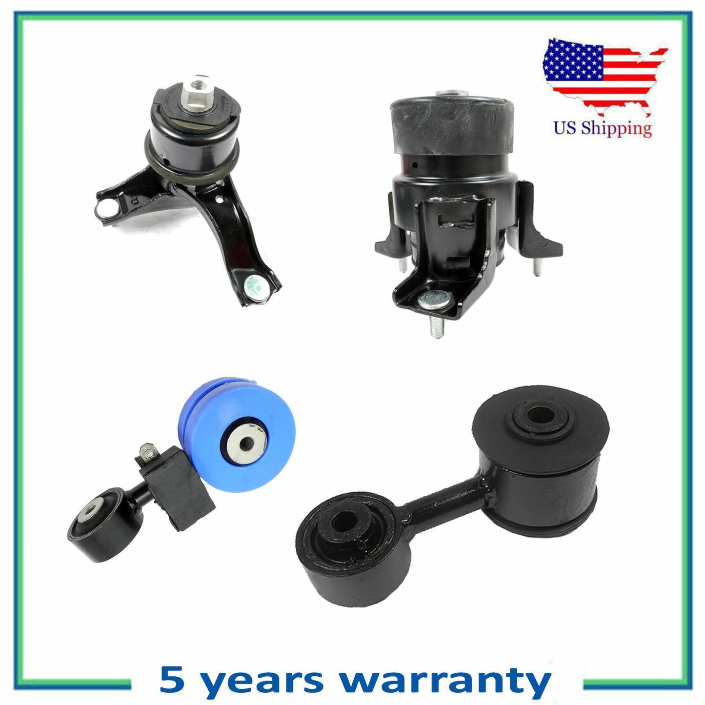 Motor & Torque Strut Mount MK4274SD 4226 4295 62009 For 07-09 Toyota Camry 2.4L