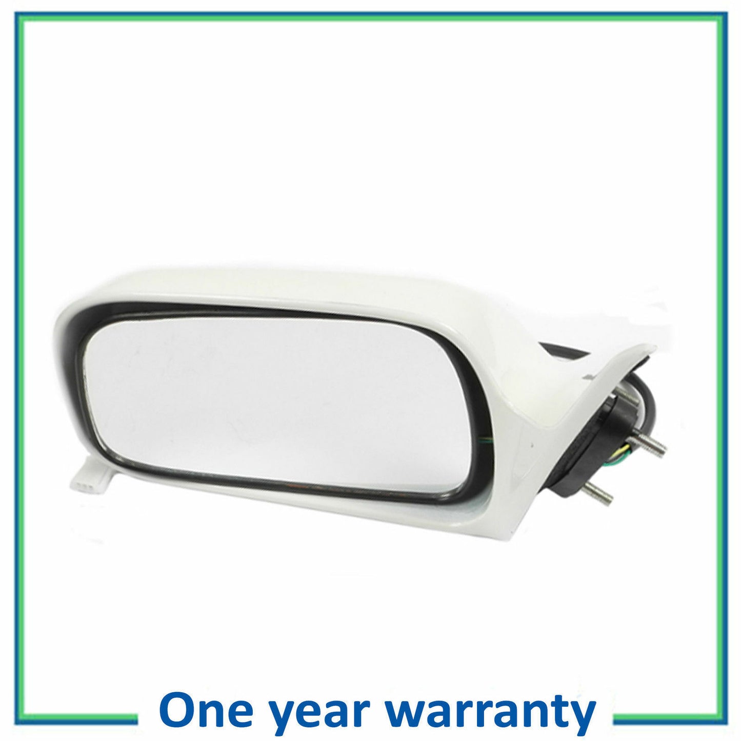 Power Mirror Left Non Folded non Heated B657 For 97 98-01 Toyota Camry WHITE 040