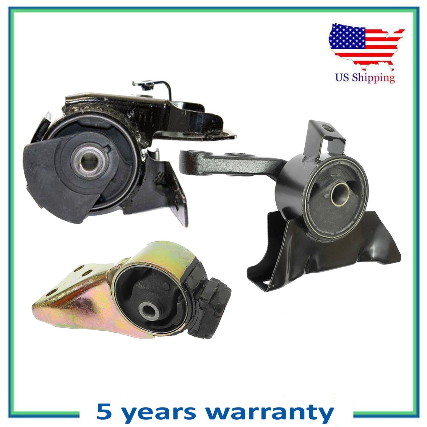 6479 6488 6464 Trans Engine Motor Mount For 99-03 Mazda Protege 1.6L
