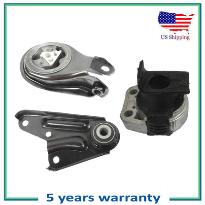 3PCS Moteur & Couple Amortisseur Montage Pour 2006-2010 Mazda 5 2.3L 5312 4405
