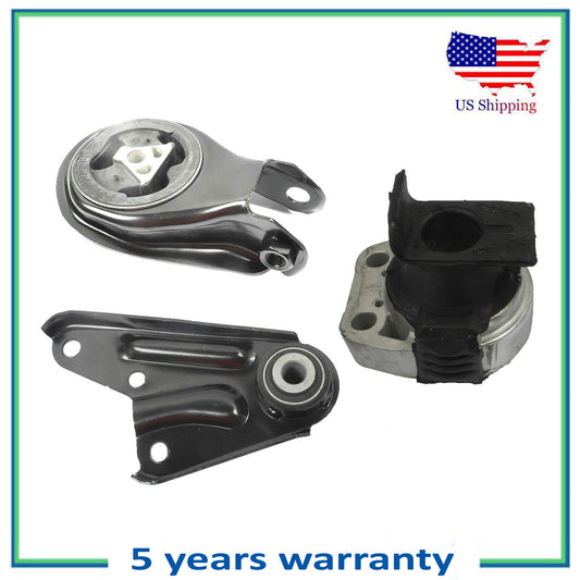 3PCS Moteur & Couple Amortisseur Montage Pour 2006-2010 Mazda 5 2.3L 5312 4405
