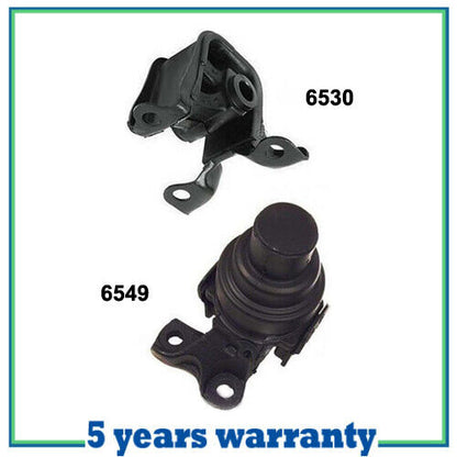 M533 Motore Montante Per 1997-1999 Acura CL 2.2L 2.3L W/ MT Set Di 2PCS Nuovo
