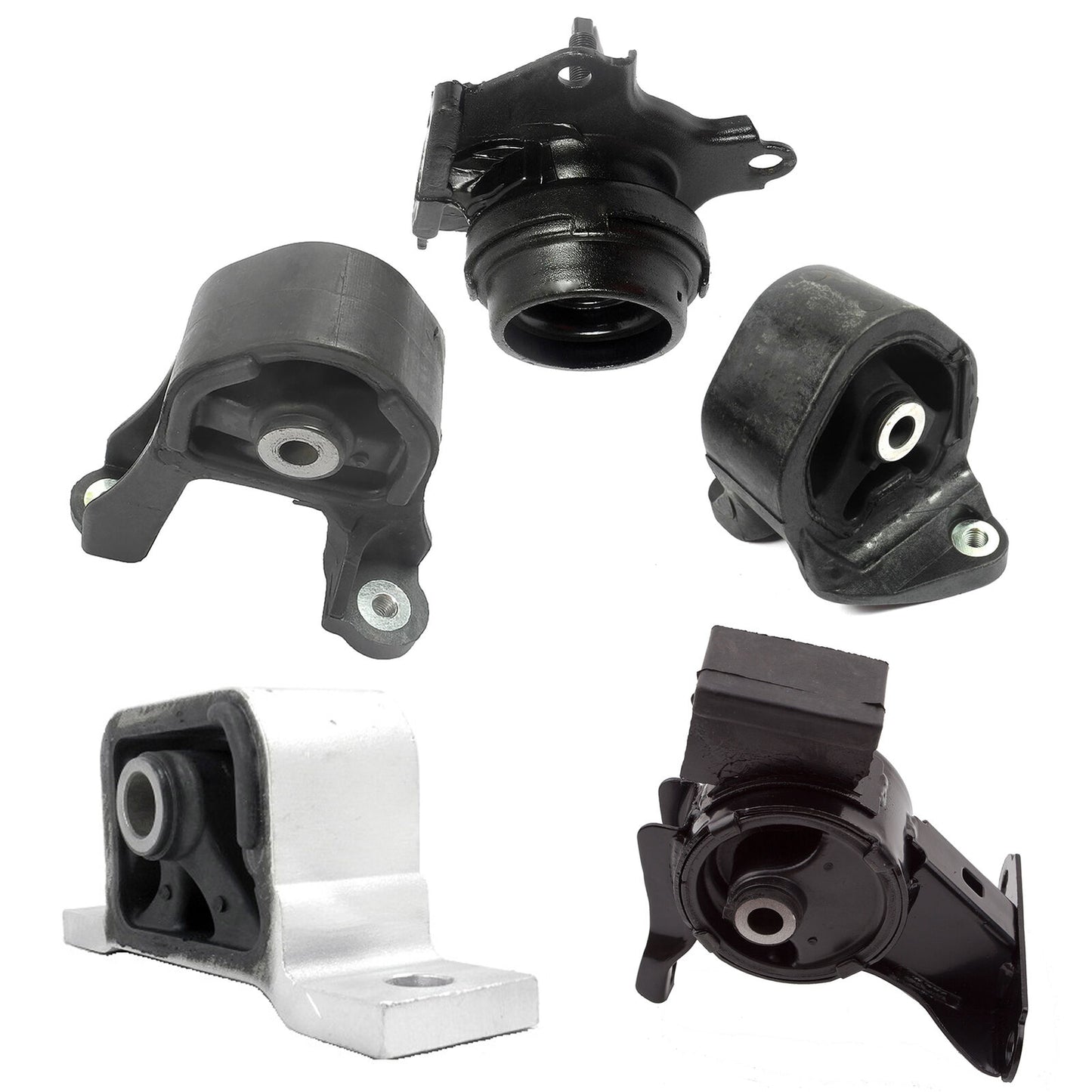 Set Di 5PCS Motore & Trans Montante Auto Per 2003-2006 Honda Element 2.4L 4WD