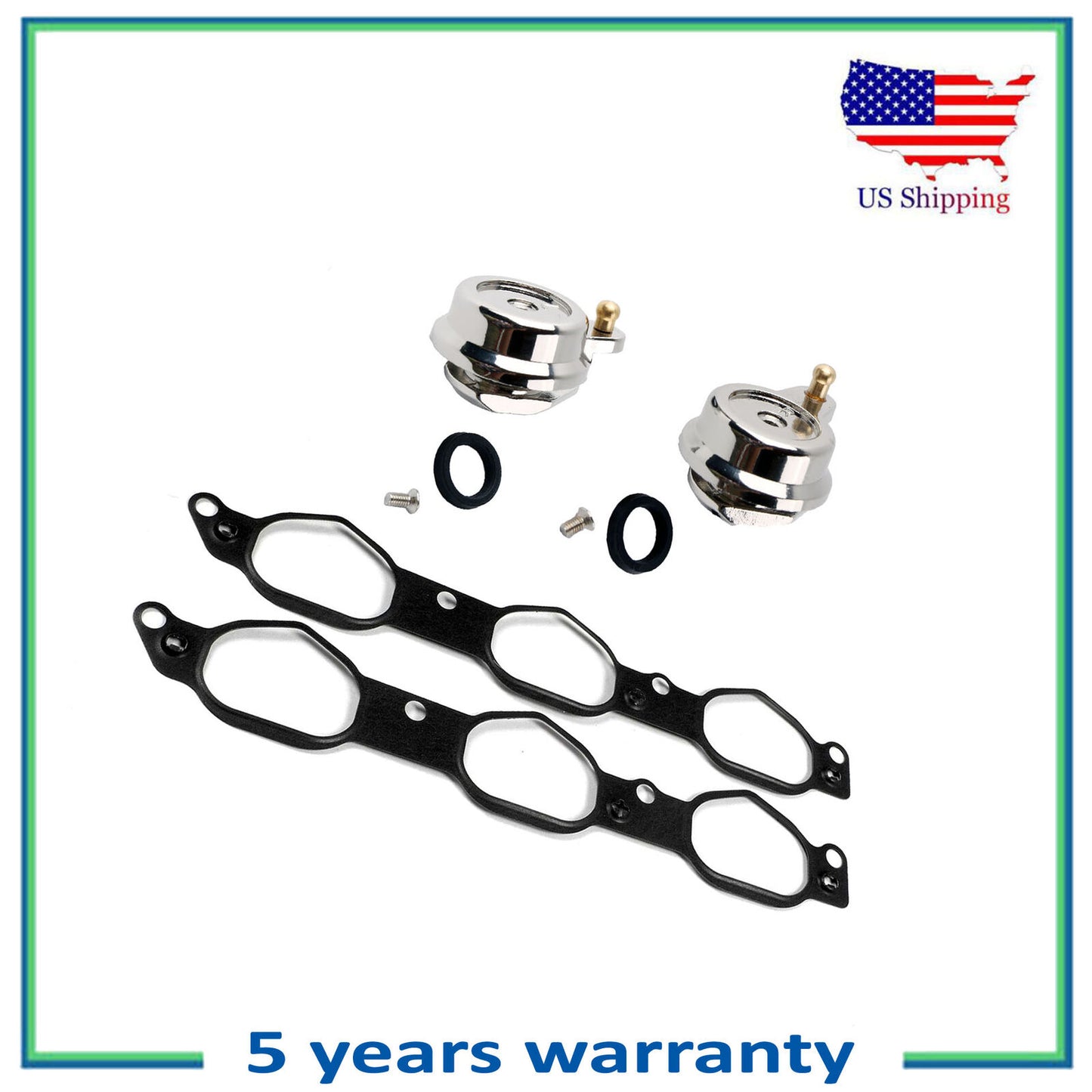Air Intake Manifold Repair Kit For Mercedes C ML R Metal Flap Runner RK5065M