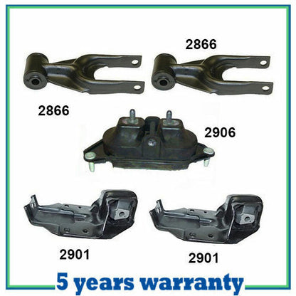 M660 Engine Motor Mount Set 5PCS For 00-05 Chevrolet Impala 3.4L 2901 2906 2866