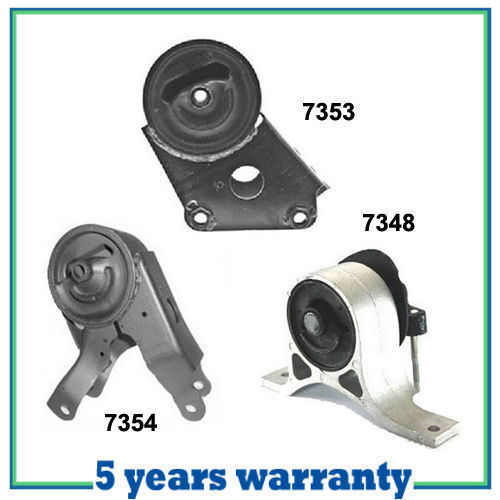 7348 7353 7354 Engine Motor Mount Set 3PCS For 2003-2007 Nissan Murano 3.5L 4WD