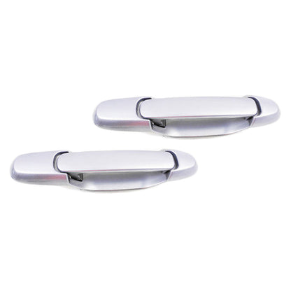 Rear Pair Outside Door Handle For 98-03 Toyota Sienna Frosted Iris Metallic 931