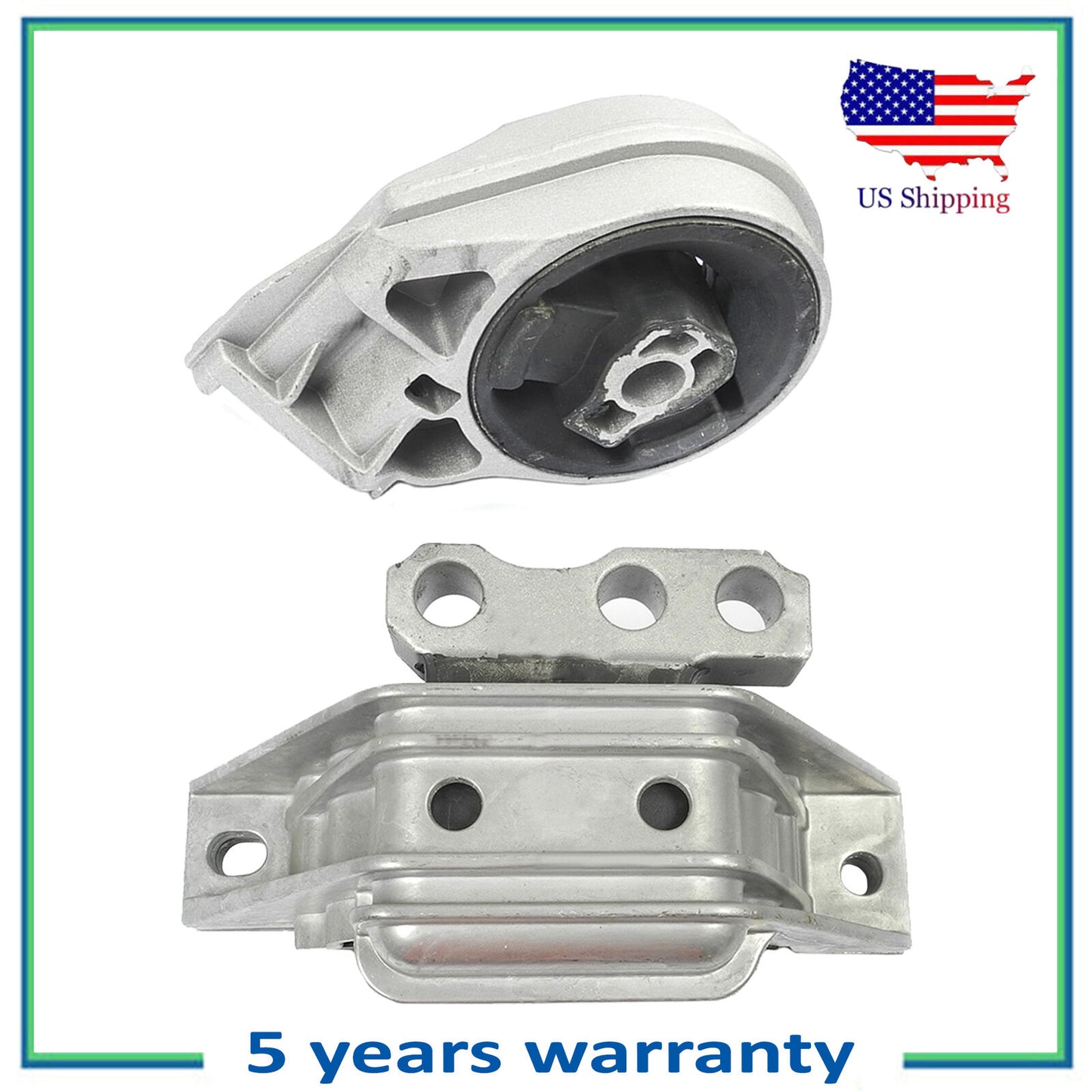 5385 5374 Set Engine Motor & Trans Mount For Pontiac G5 Chevrolet HHR Saturn Ion