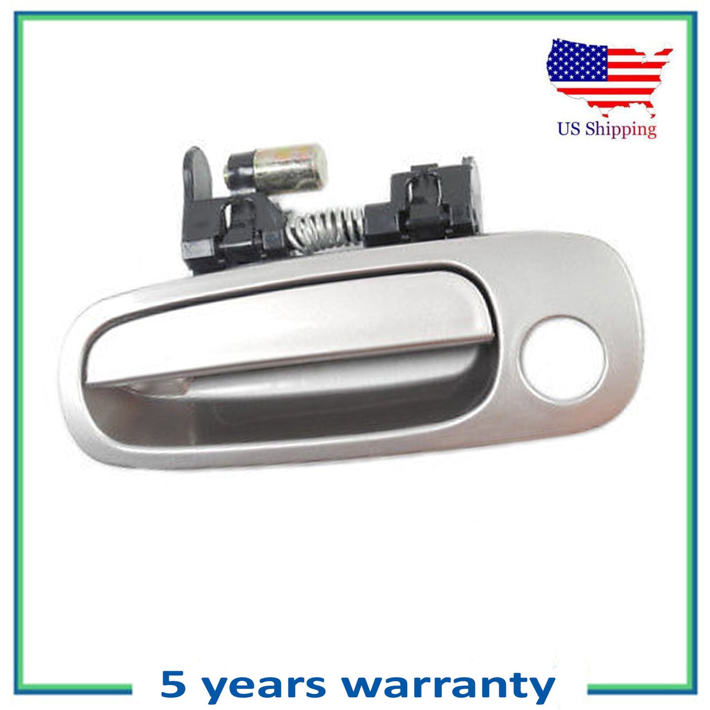 Front Left Outer Door Handle For 1998-2002 Toyota Corolla Sanddrift Beige 3M5