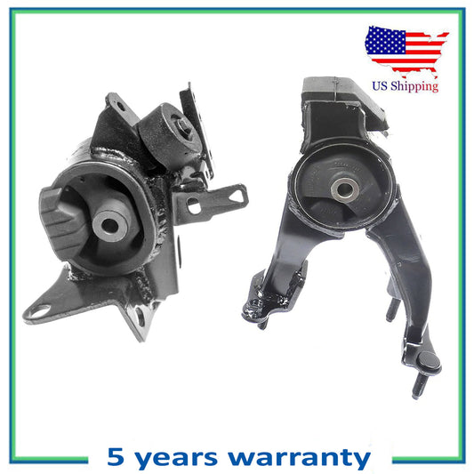 Set 2PCS New Rear Engine Motor & Transmission Mount For 2005-2010 Scion tC 2.4L