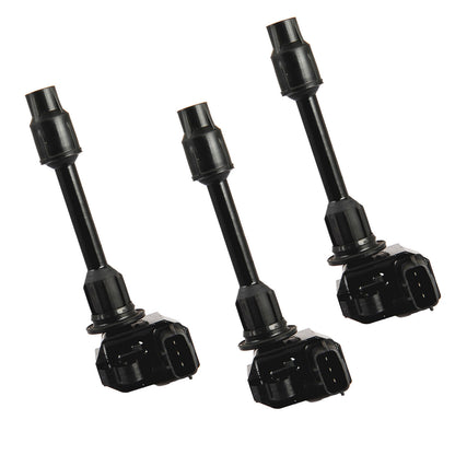 Front Inition Coil 3PCS For UF138 95-99 Nissan Maxima 96-99 Infiniti I30 3.0L