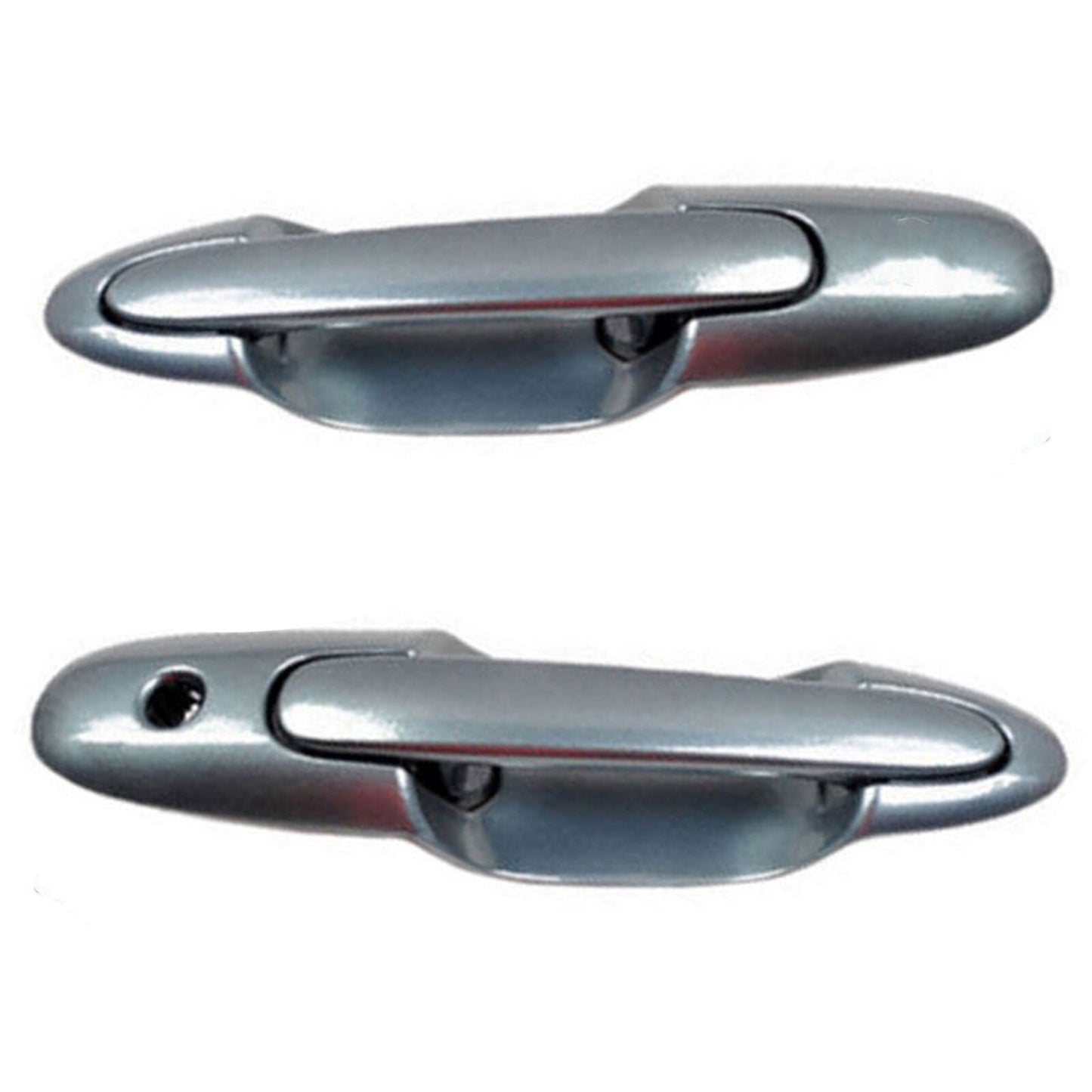 Front Exterior Outside Door Handle 2PCS For 2000-2006 Mazda MPV Mineral Blue 24B