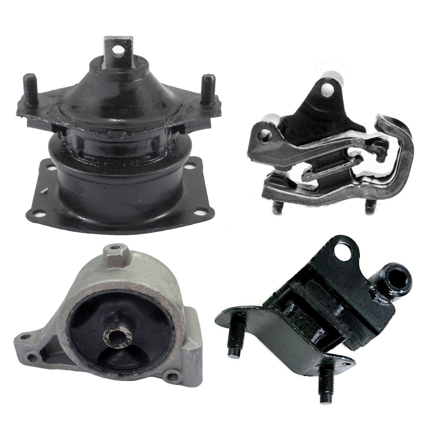 Set 4PCS Motore Motot & Trans. Montante W/ Auto Per 2010-2014 Honda Ridgeline