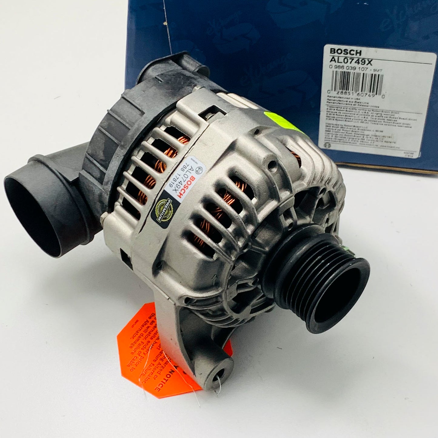 Remanufacturé BOSCH Alternateur Pour 1992-2000 BMW 3 Séries 525i M3 Z3 AL0749X