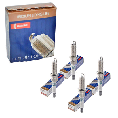 4X UF549 Encendido Bobina & 4X Denso Iridio Largo Bujía Para Nissan Altima 2.5L